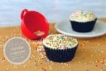 Vanilla Cupcake mit Topping