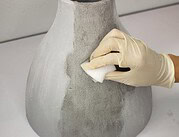 Betonlampe ganz ohne Staub und Schmutz