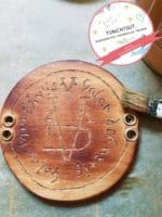 Eiserne Münze in Holz geschnitzt - Game of Thrones