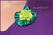 Bandblüte als Giveaway/Ring/Spange/Clip …