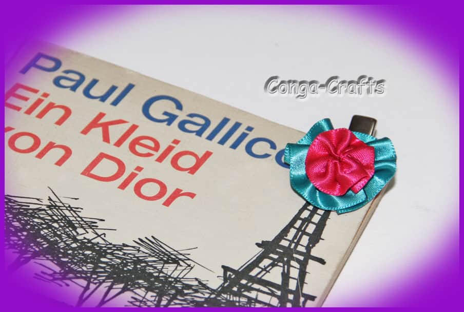 Bandblüte als Giveaway/Ring/Spange/Clip …