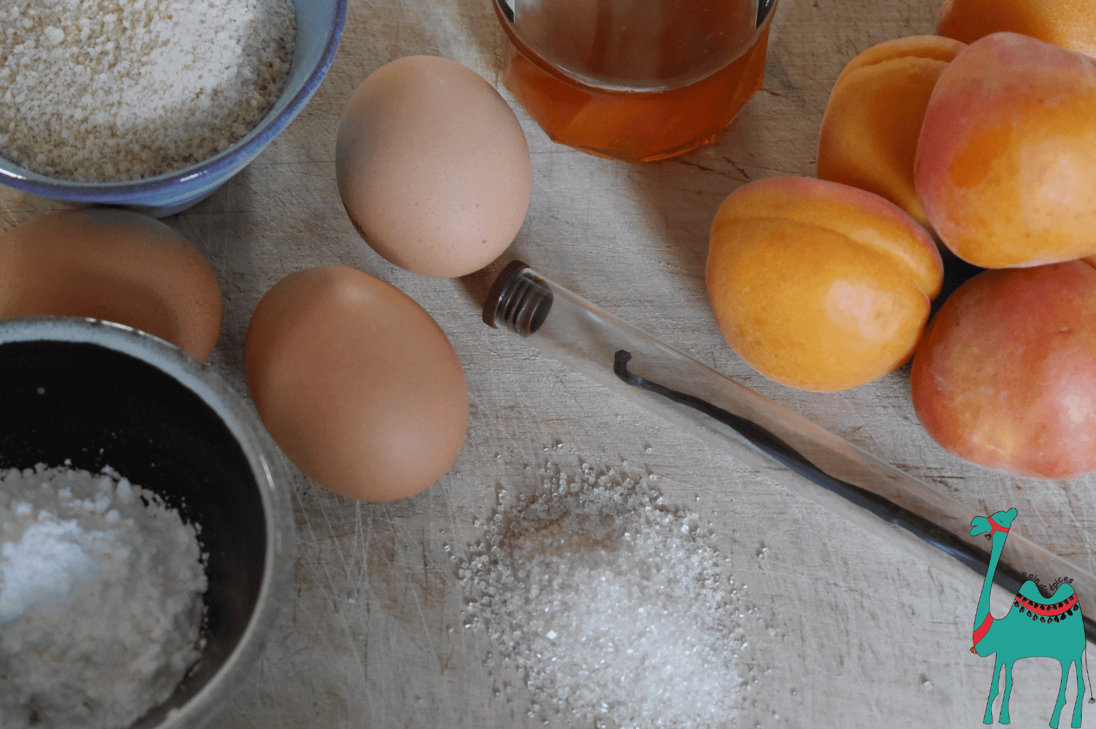 Französischer Aprikosenkuchen
