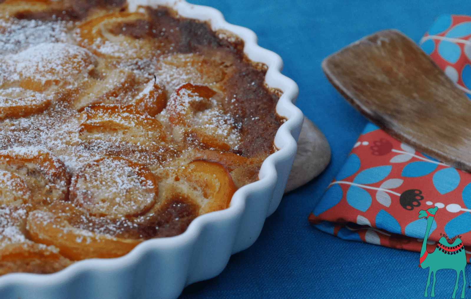 Französischer Aprikosenkuchen