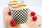 New York Cheesecake Cupcakes mit Brownieboden & Himbeeren | Mohntage