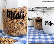 DIY Gläser mit Handlettering beschriften
