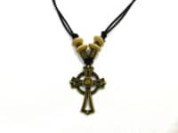 Halskette mit Keltenkreuz/Hochkreuz/Irisches Kreuz Unikat # 103