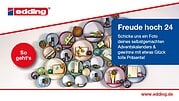 Edding Adventskalender Wettbewerb
