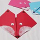 Origami Fuchs basteln