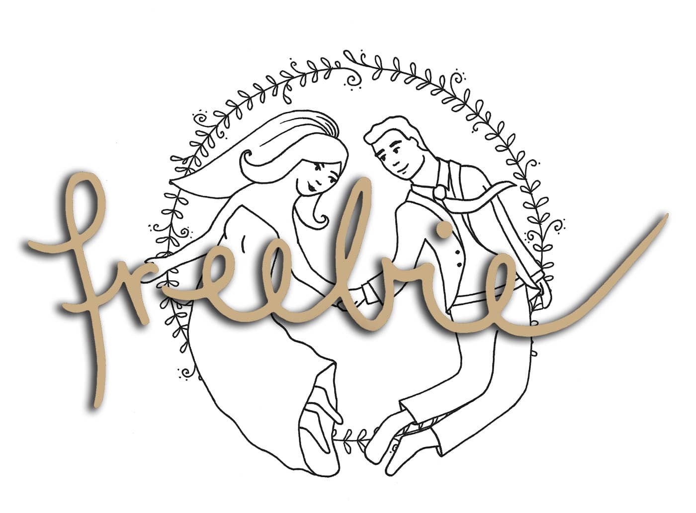 Alles Liebe zur Hochzeit! Glückwunschkarten-Freebie