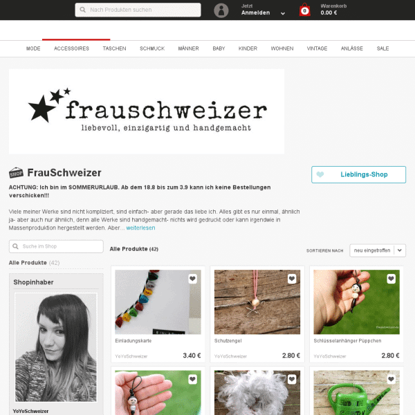 FrauSchweizer – liebevoll, einzigartig und handgemacht