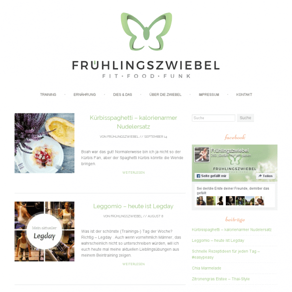 Frühlingszwiebel - Fit - Food - Funk