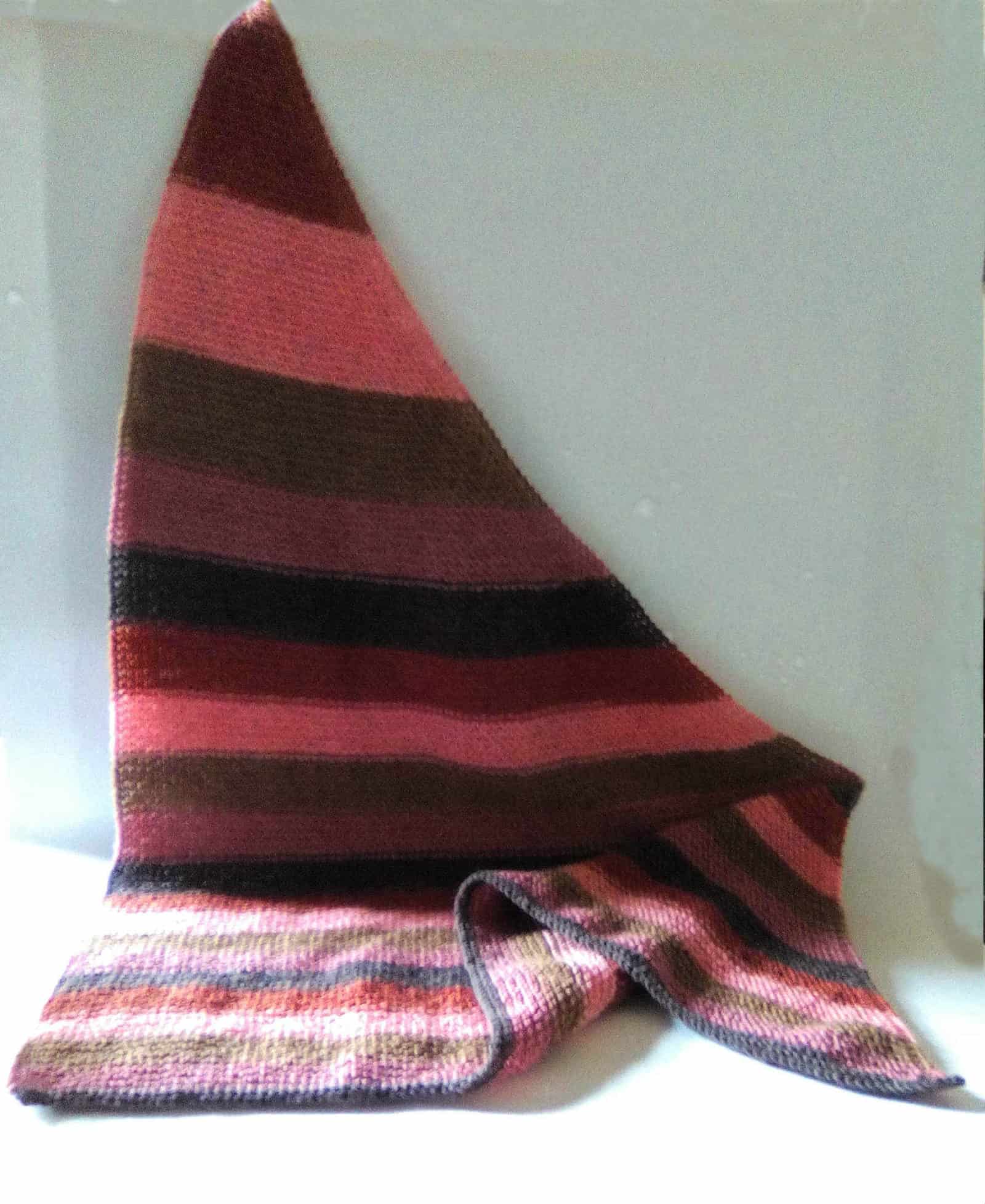 Einfaches Dreicktuch stricken