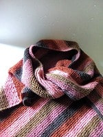 Einfaches Dreicktuch stricken