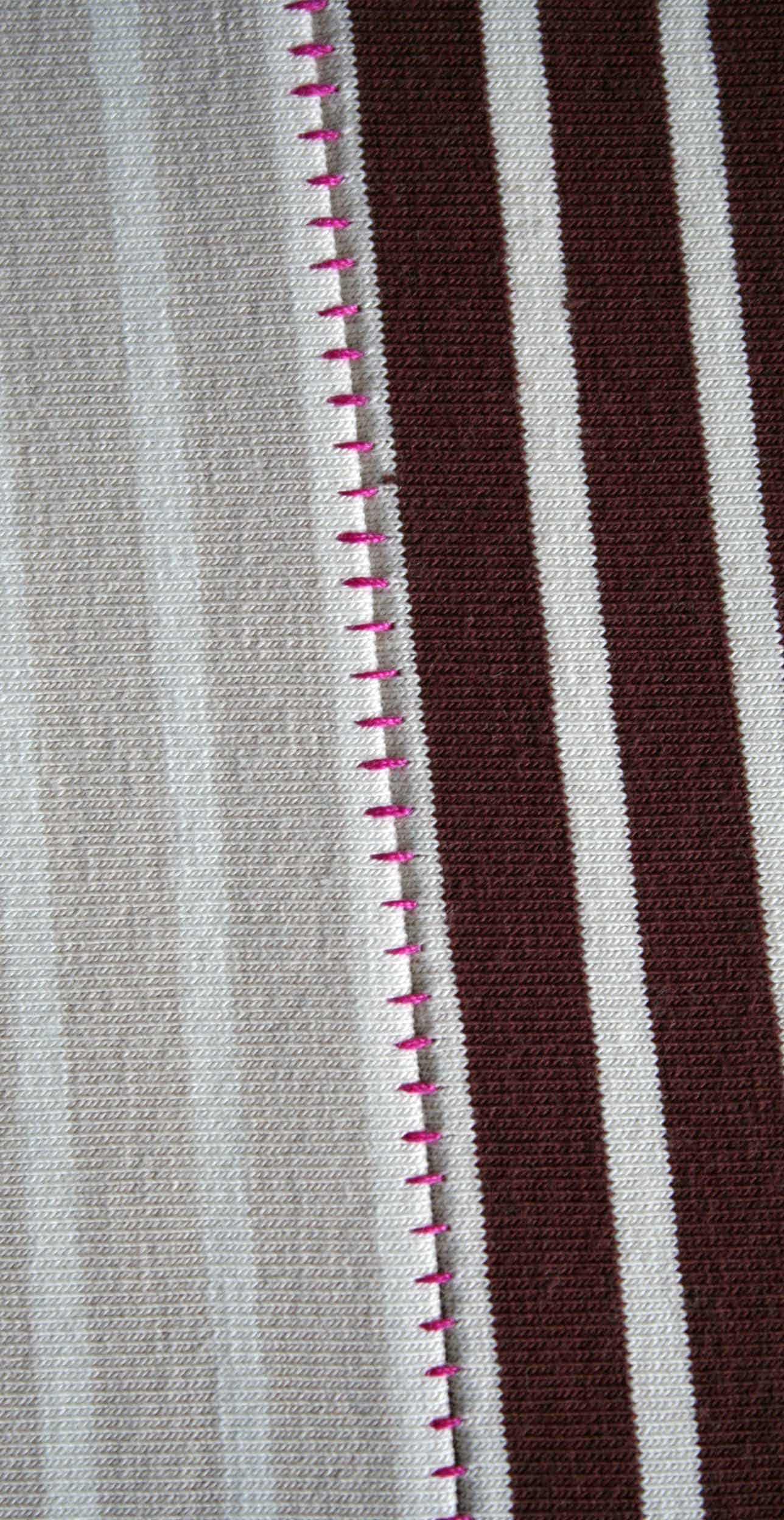 Flatlocknähte mit deiner Overlock