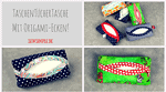 TaschenTücherTasche mit Origami-Ecken nähen