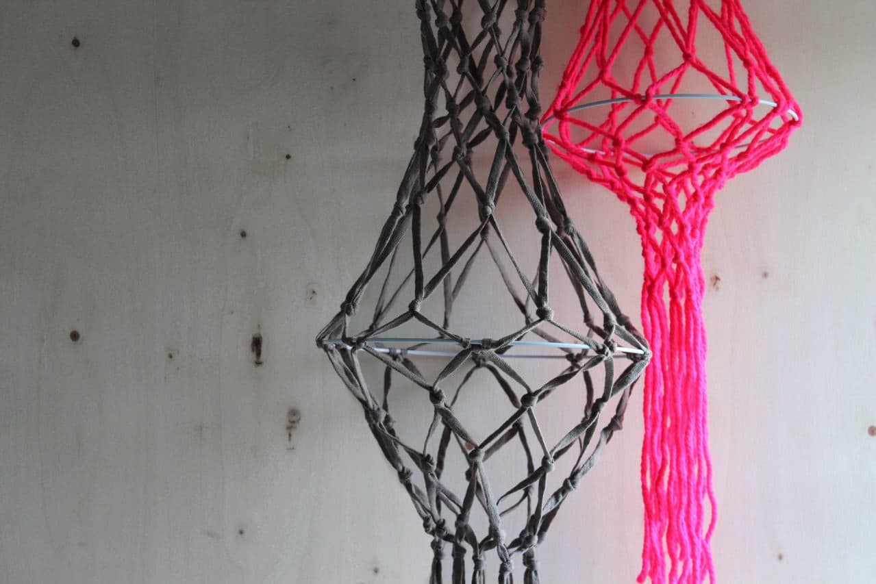 DIY – Macramee Hanger / Kronleuchter aus Wolle