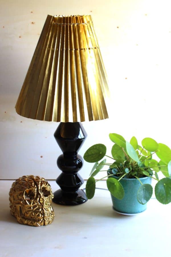 #DIY – Lampenschirm mit Akkordeonfaltung