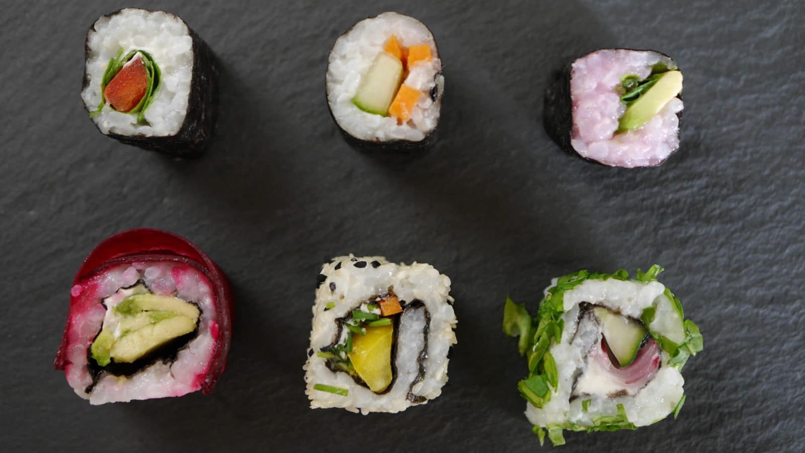Vegetarisches Sushi selber machen