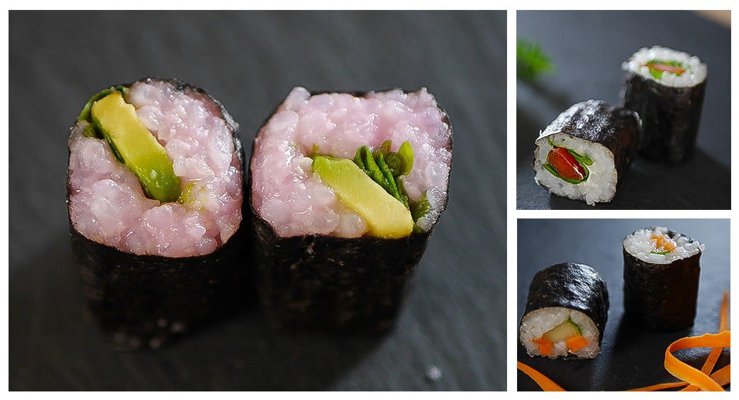 Vegetarisches Sushi selber machen