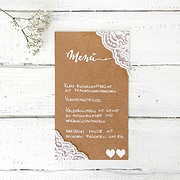 5 DIY Ideen für eine vintage / romantische Hochzeit – mit Spitze und Kraftpapier