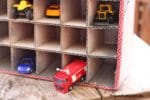 Parkhaus für Spielzeugautos
