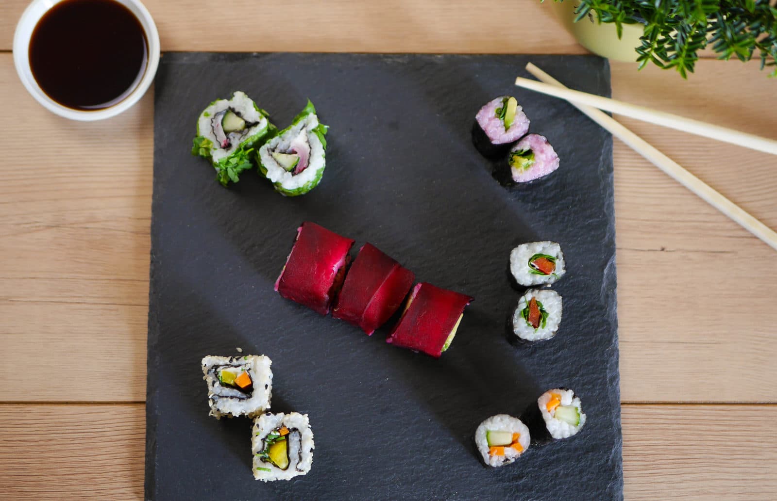 Vegetarisches Sushi selber machen