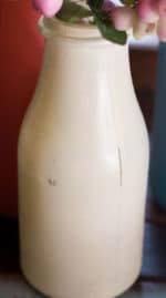 Glasflaschen mit Chalk Paint gestalten
