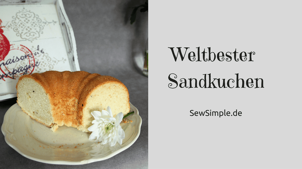 Weltbester Sandkuchen (ohne Ei/vegan)