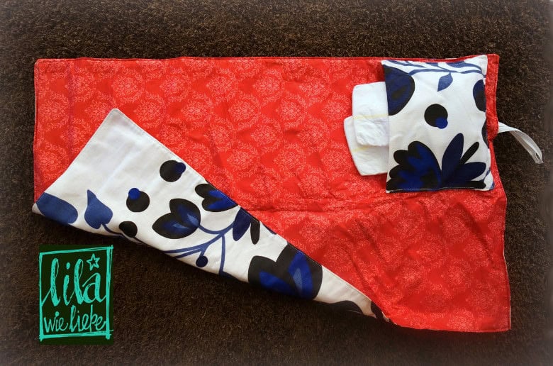 Wickelunterlage mit Tasche – Gratis Nähanleitung