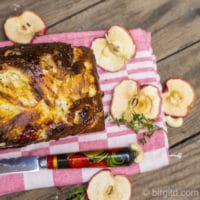 Apfelbrot mit Cashewkernen und einem Hauch Thymian {Birgit D]