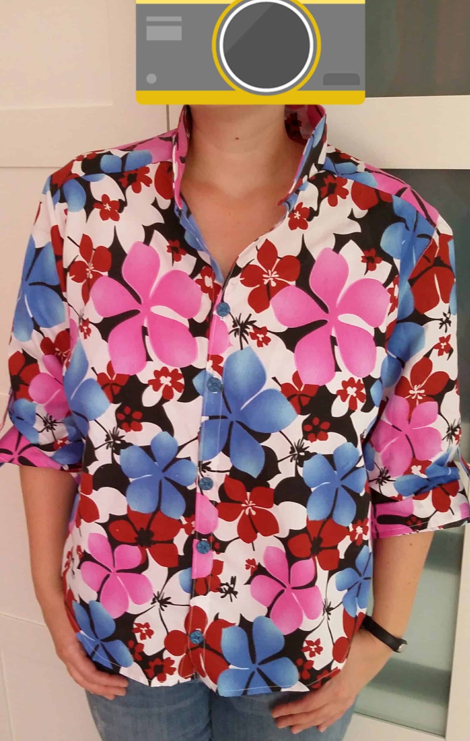 Hawaii-Bluse
