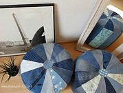 Pouf mit Schnittmuster + Anleitung