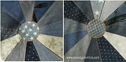 Pouf mit Schnittmuster + Anleitung