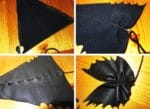 Bat Bows – Fledermaus Schleifen aus Lederresten