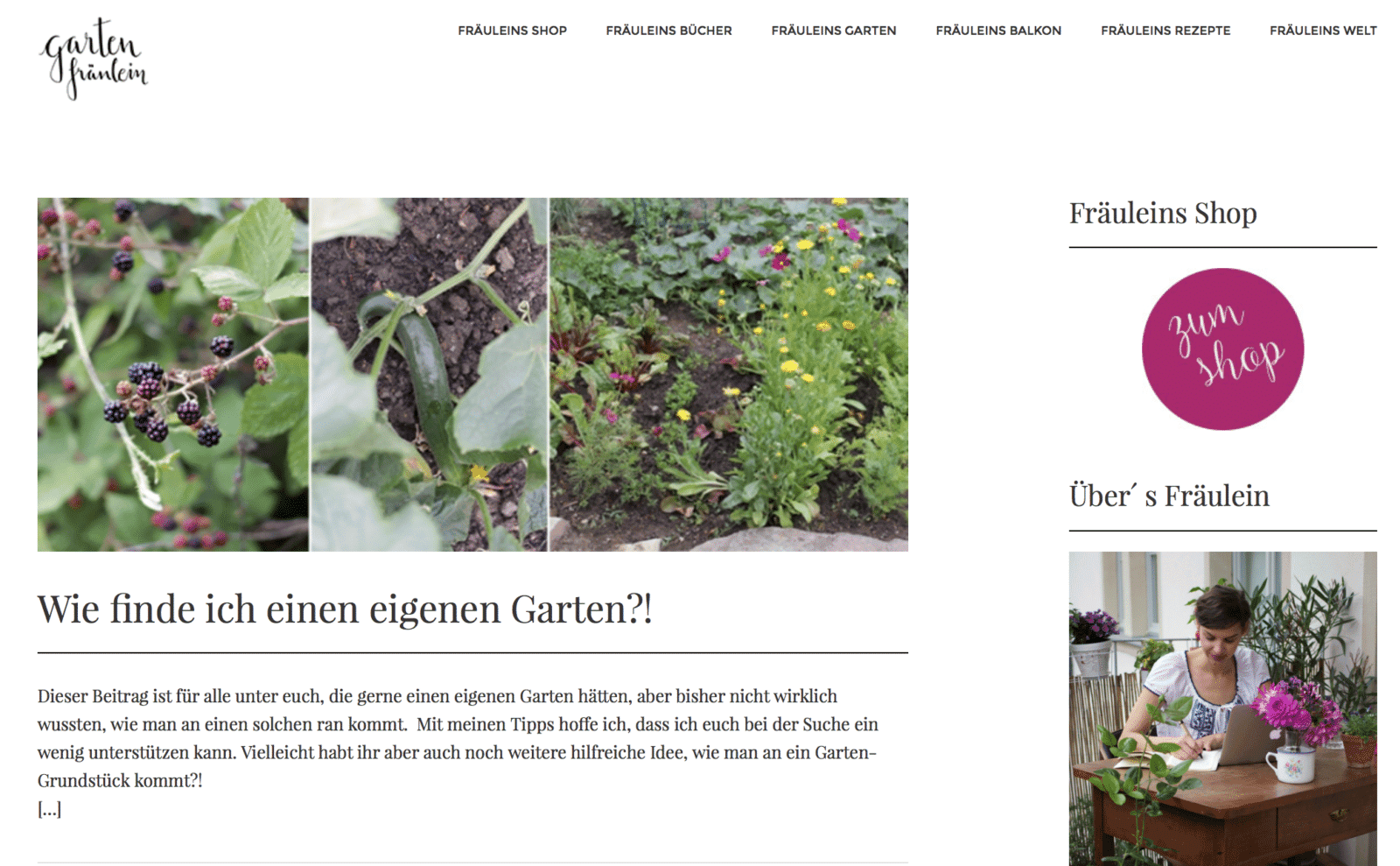 Garten Fräulein – Der Garten Blog