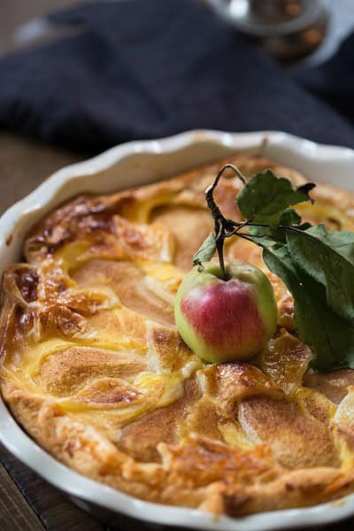 Birnen-Pudding-Kuchen!