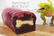 Black Velvet Grabräuberkuchen mit gruseligem Kern | Last Minute Halloween Rezept | Mohntage
