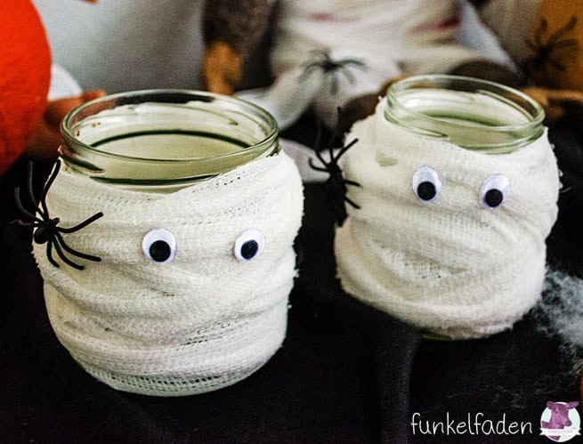 Halloween – Gruselige Mumienlichter