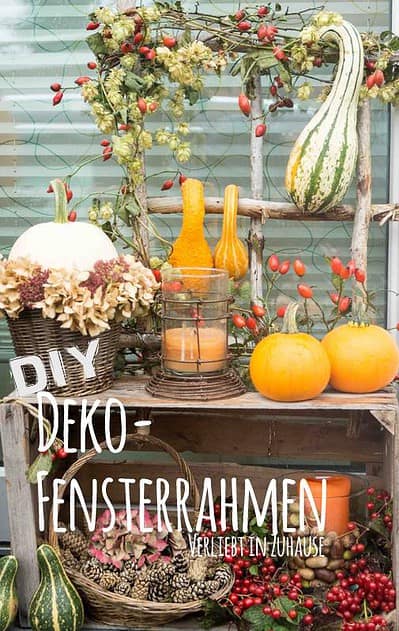 DiY: Deko-Fensterrahmen aus gesammelten Ästen selber machen