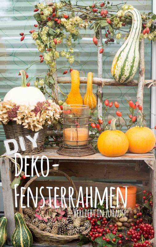 DiY: Deko-Fensterrahmen aus gesammelten Ästen selber machen