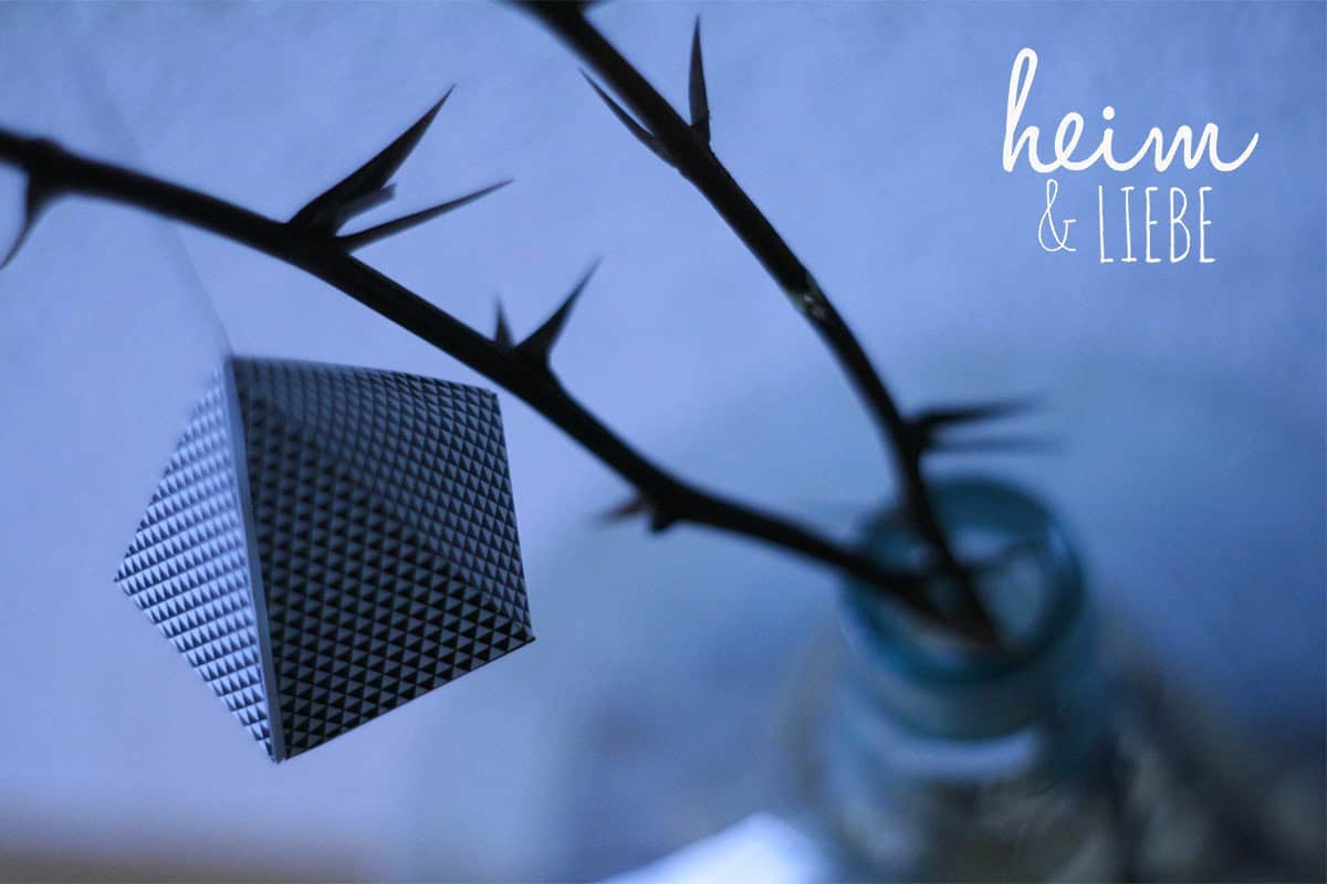 DIY- Geometrische Herbstdekoration