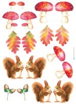 Herbst Aquarell Karten