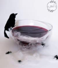 Blutbowle - ein schauriges Getränk für Halloween