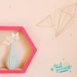 DIY HEXAGON-REGAL SELBER BAUEN OHNE WERKZEUG