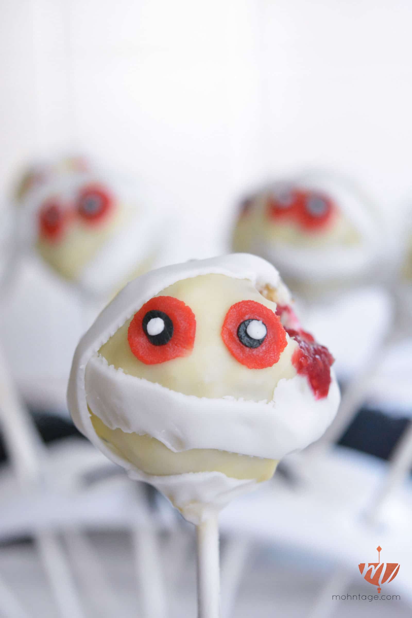 Frankensteins no bake Mumien-Cake-Pops | Last Minute Halloween Rezept | Mohntage