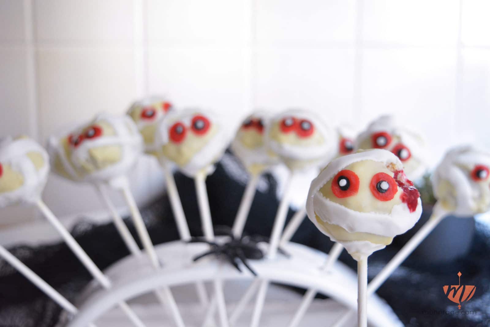 Frankensteins no bake Mumien-Cake-Pops | Last Minute Halloween Rezept | Mohntage