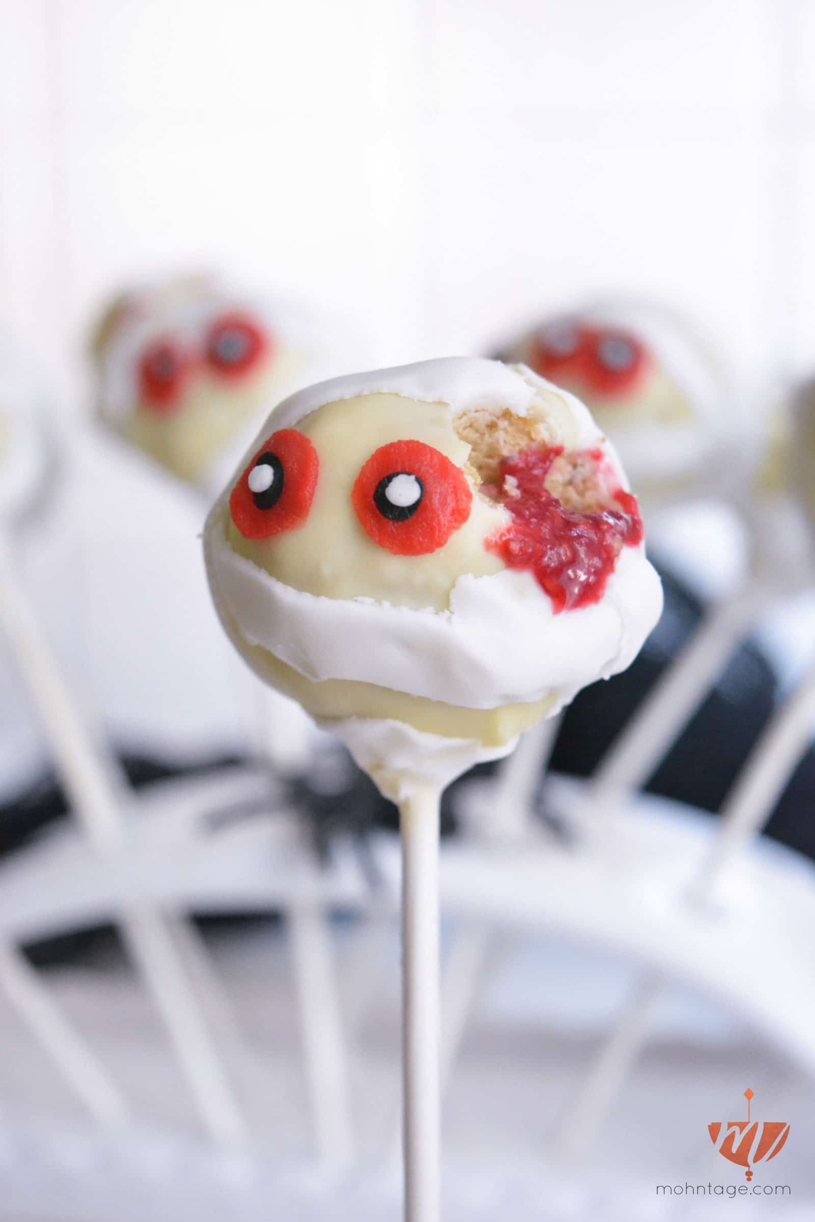 Frankensteins no bake Mumien-Cake-Pops | Last Minute Halloween Rezept | Mohntage