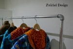 Garderobe aus Wasserrohren bauen