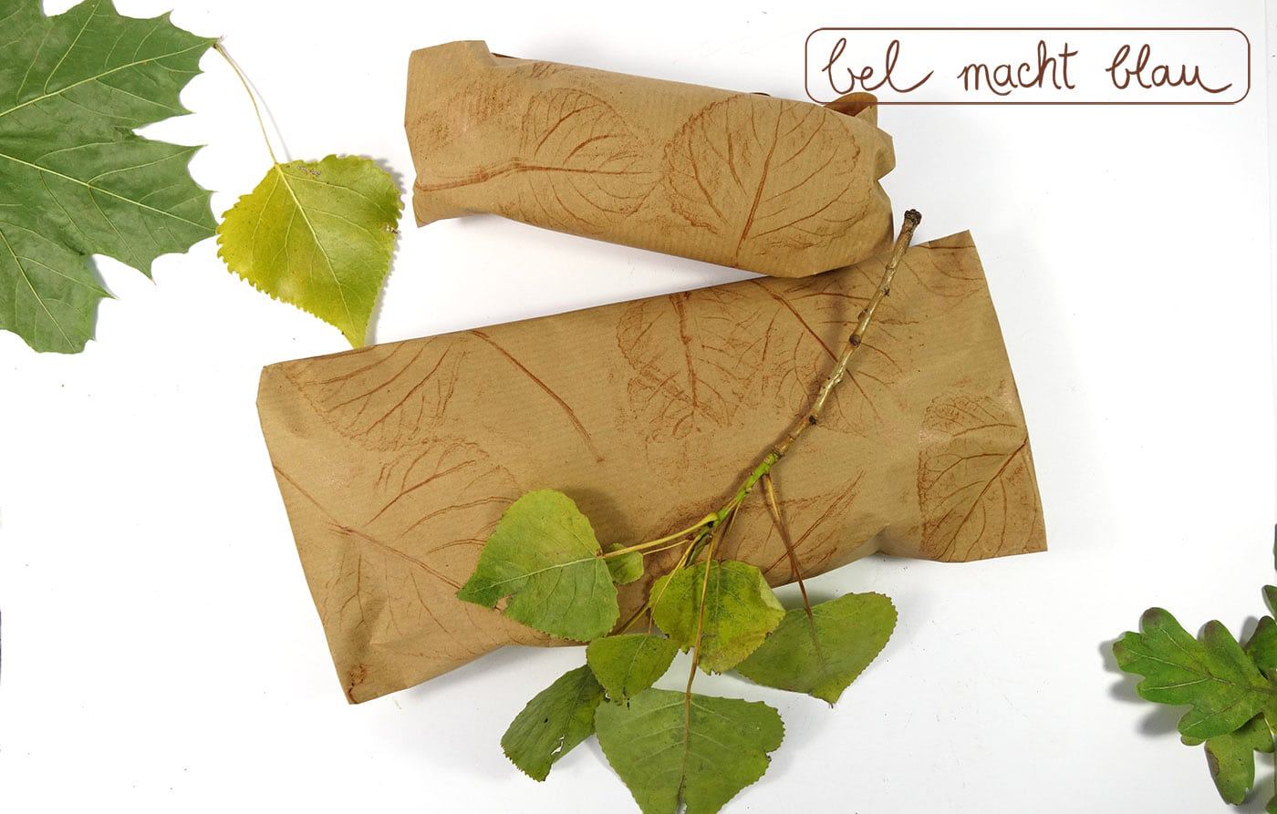 Herbstliches Geschenkpapier