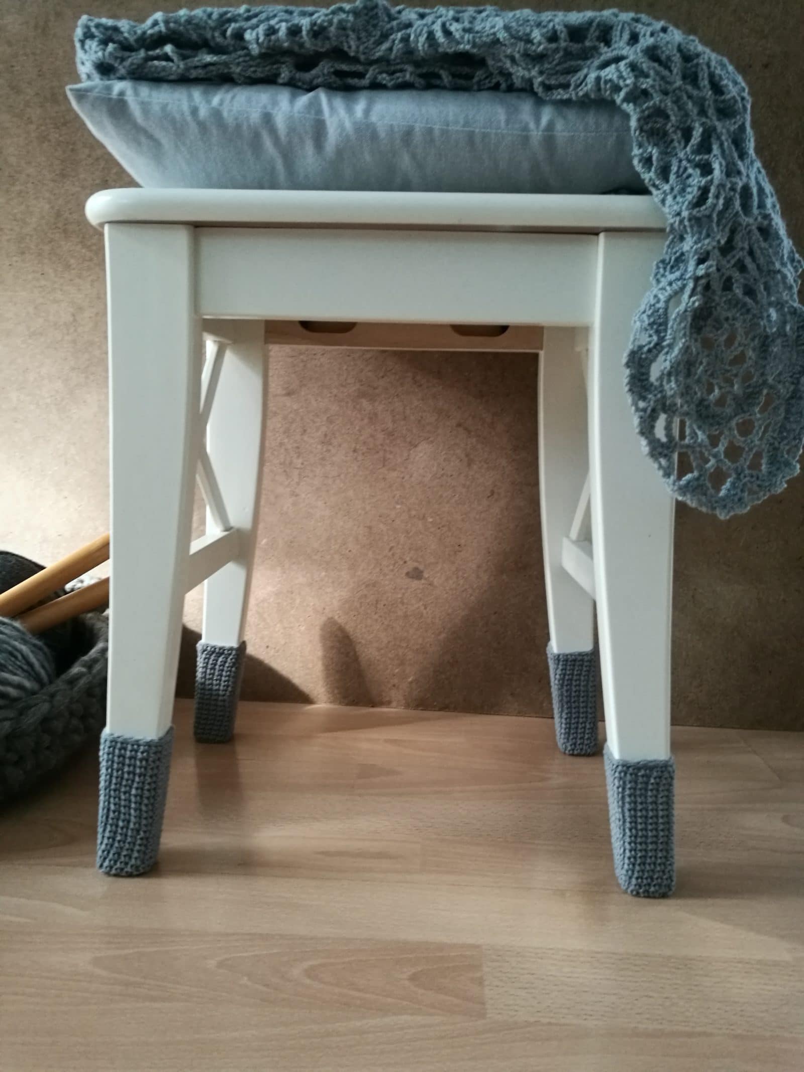 Stuhlsocken häkeln
